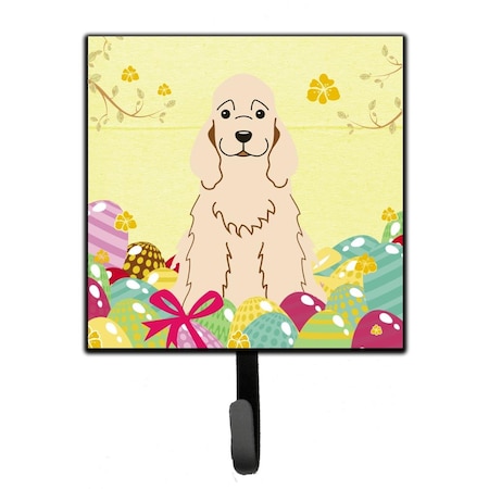 Carolines Treasures Easter Eggs Cocker Spaniel Buff Leash or Key Holder BB6094SH4